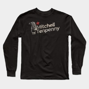 Mitchell Tenpenny - Vintage Microphone Long Sleeve T-Shirt
